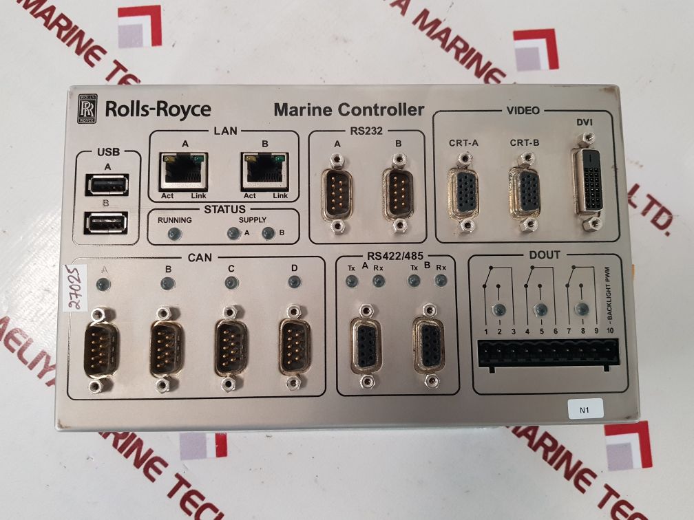 ROLLS-ROYCE H1103.0101 MARINE CONTROLLER