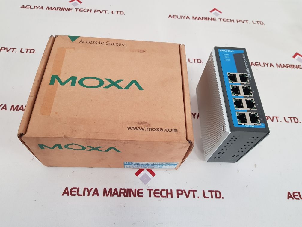 MOXA EDS-308 ETHERDEVICE SWITCH EDS-308-T