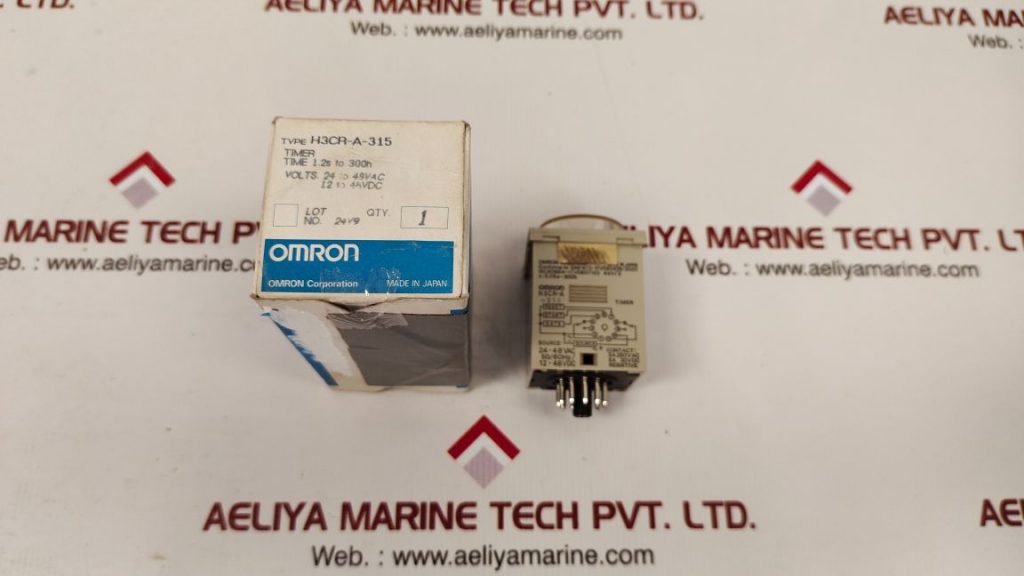 OMRON H3CR-A-315 TIMER 1.2S TO 300H