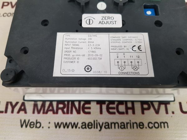 NIEAF MEASURING D3V144S RPM METER