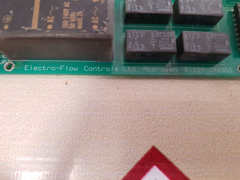 ELECTRO-FLOW 01224 249355 PCB CARD