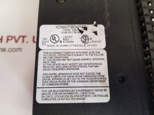 GE FANUC IC660BBD024 ELECTRIC MODULE