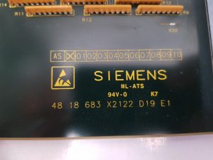 SIEMENS 48 18 683 BACKPLANE BOARD