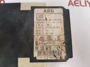 AEG ERS CONTACT TIME RELAY 0.05 SEC-300H