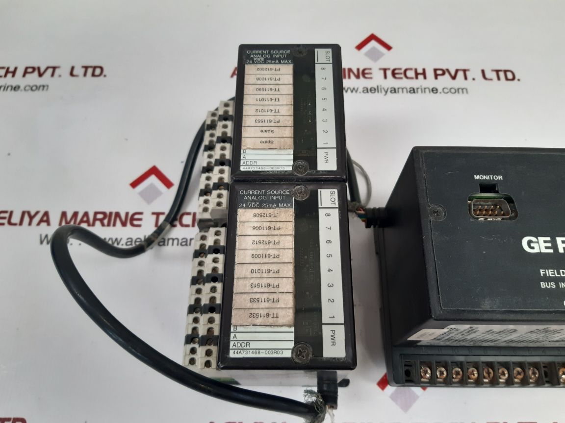 GE FANUC IC670GBI002F BUS INTERFACE UNIT WITH I/O BASE-2 TIER BOX TERMINAL IC670CHS002E