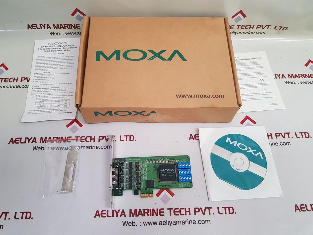MOXA CP-118EL SERIAL BOARD RS-232/422/485