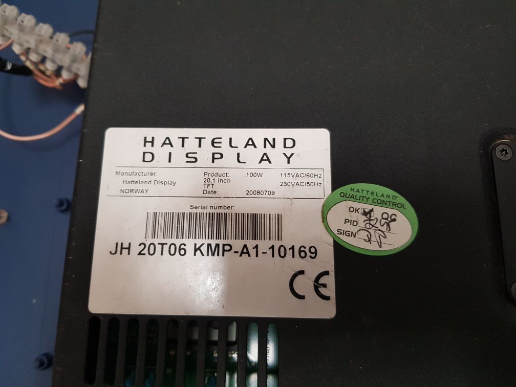 HATTELAND DISPLAY JH 20T06 KMP-A1-10169