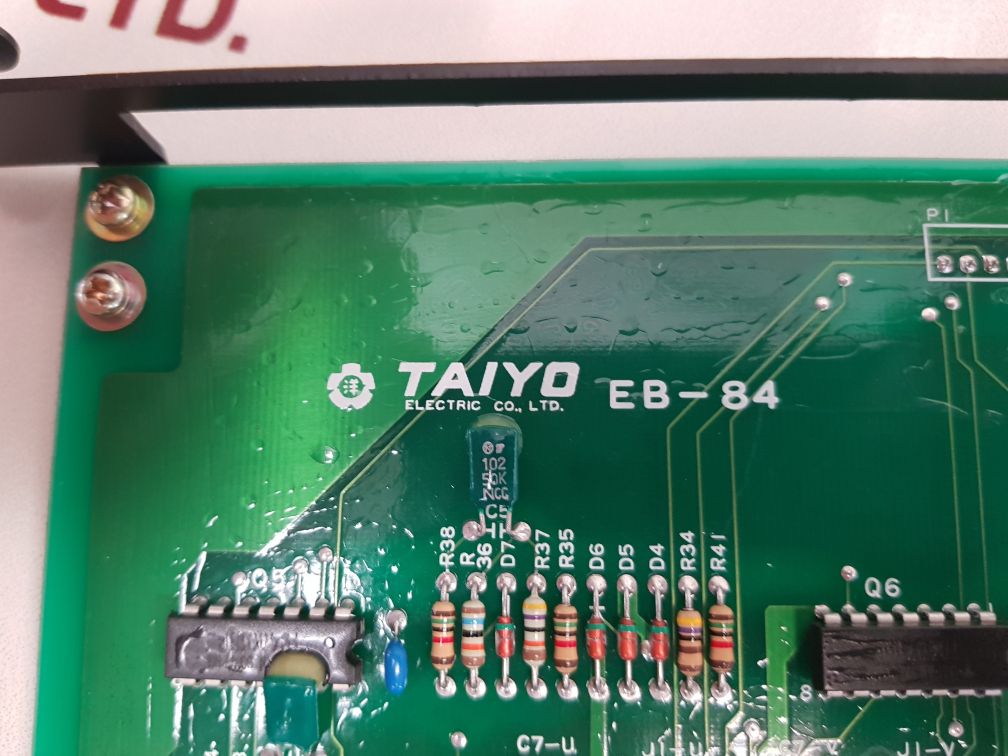 TAIYO EB-84 PCB CARD