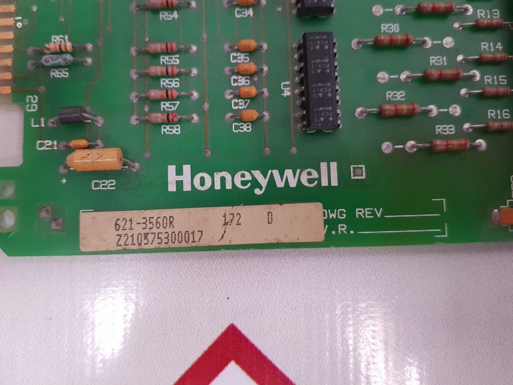 HONEYWELL 621-3560R 172 D PCB CARD Z210575300017