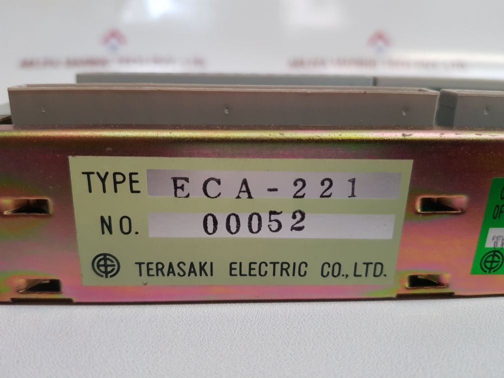 TERASAKI ECA-221 TM CONNECTOR MODULE ALAR.0401.080