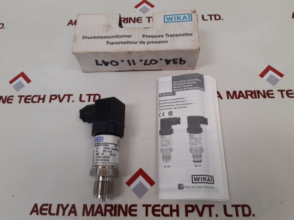 WIKA 13192249 PRESSURE TRANSMITTER S10