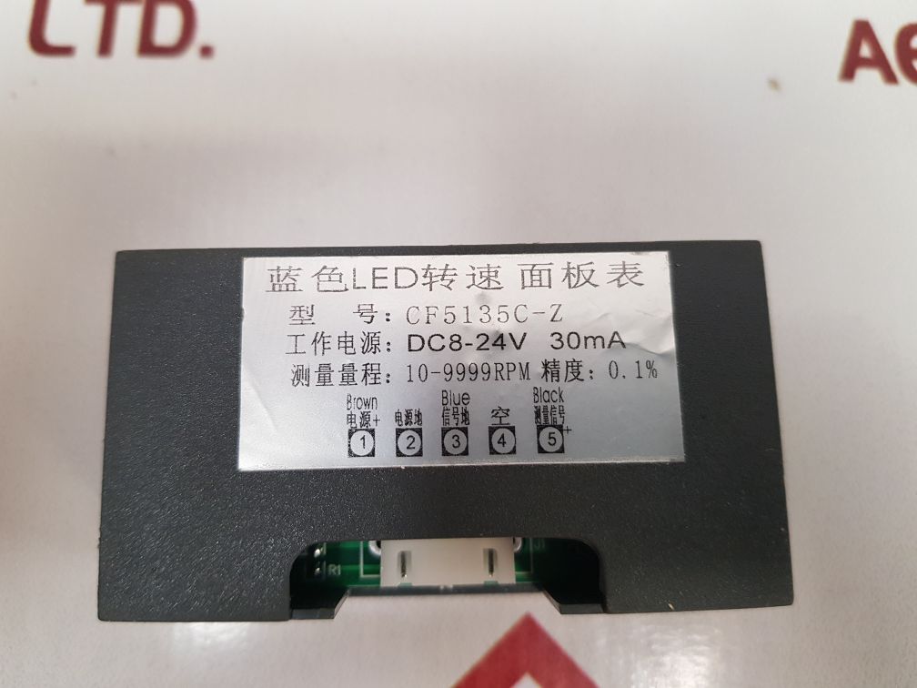 LED CF5135C-Z RPM SPEED METER