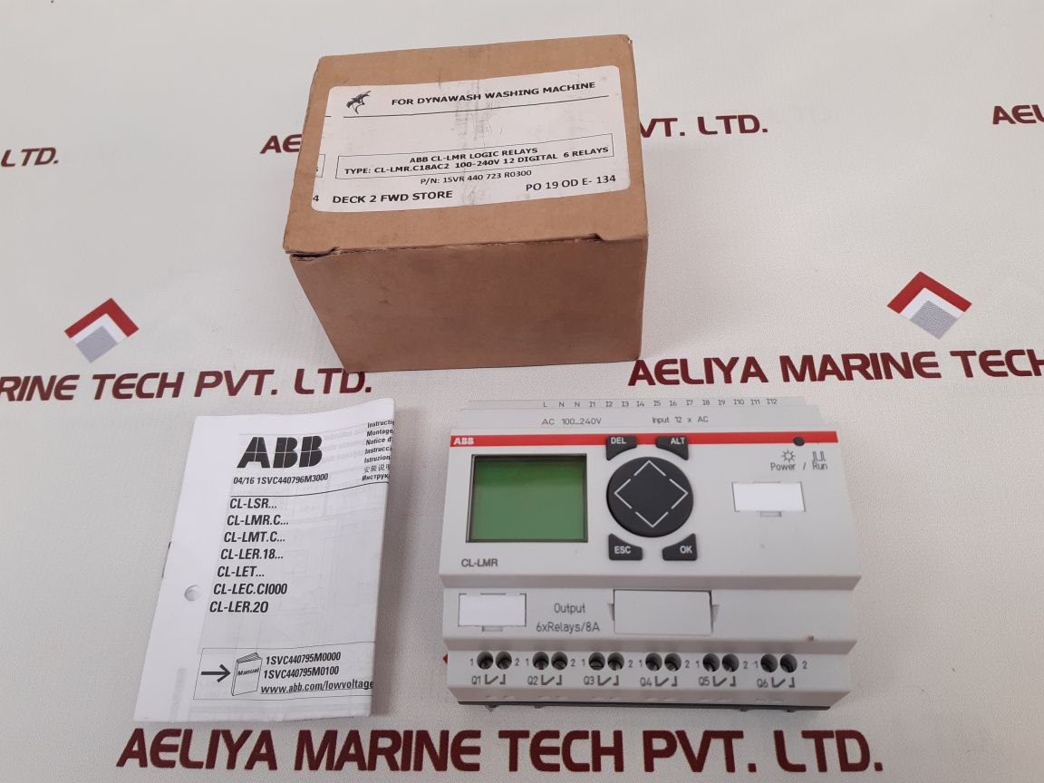 ABB CL-LMR.C18AC2 LOGIC RELAYS 1SVR440723R0300