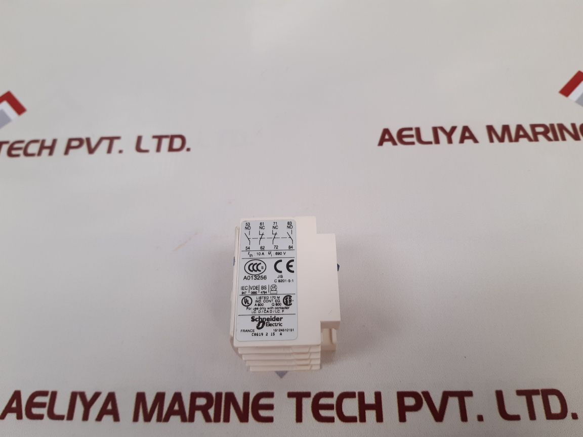 TELEMECANIQUE SCHNEIDER ELECTRIC SQUARE D LADN22 AUXILIARY CONTACT BLOCK A013256