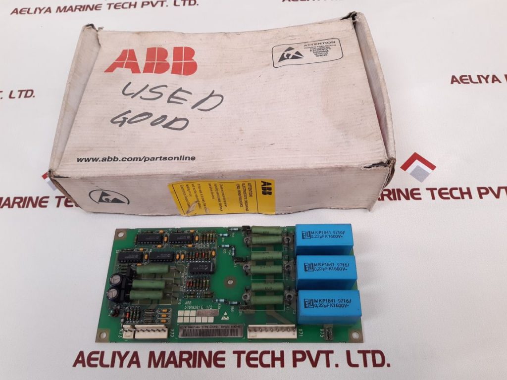 ABB NINP-61 INPUT PROTECTION BOARD 58907146H