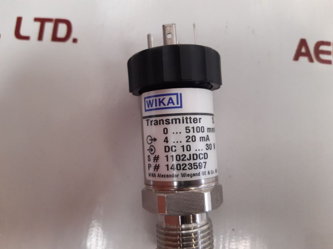 WIKA 14023597 PRESSURE TRANSMITTER S-10