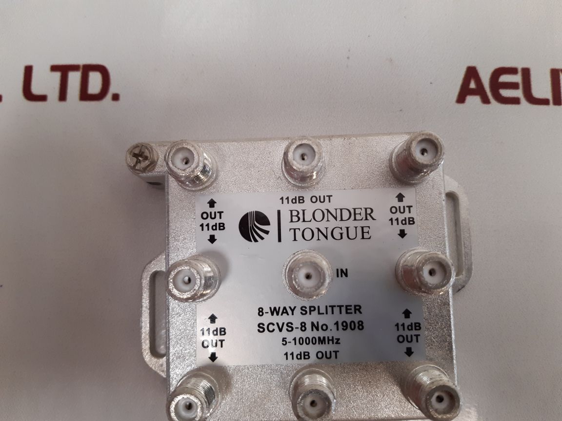 BLONDER TONGUE SCVS-8 8-WAY SPLITTER