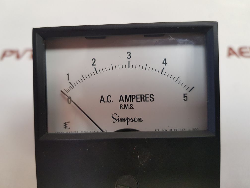 SIMPSON 2152 A.C. AMPERES
