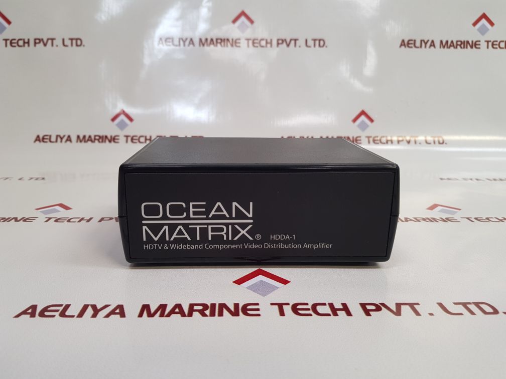 OCEAN MATRIX HDDA-1 HDTV & WIDEBAND ANALOG DISTRIBUTION AMPLIFIER 41-12-500 D