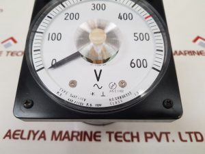 TOYO KEIKI SEVF-11V ANALOG METER 0 TO 600V