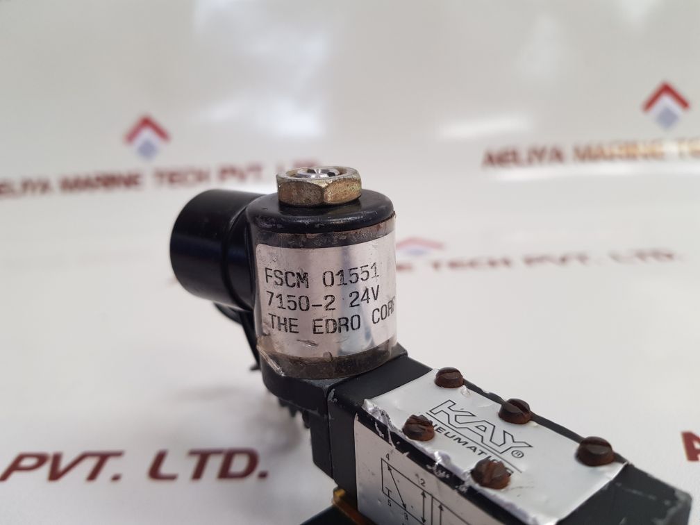 KAY PNEUMATICS KEV31-5 122 IP SOLENOID VALVE