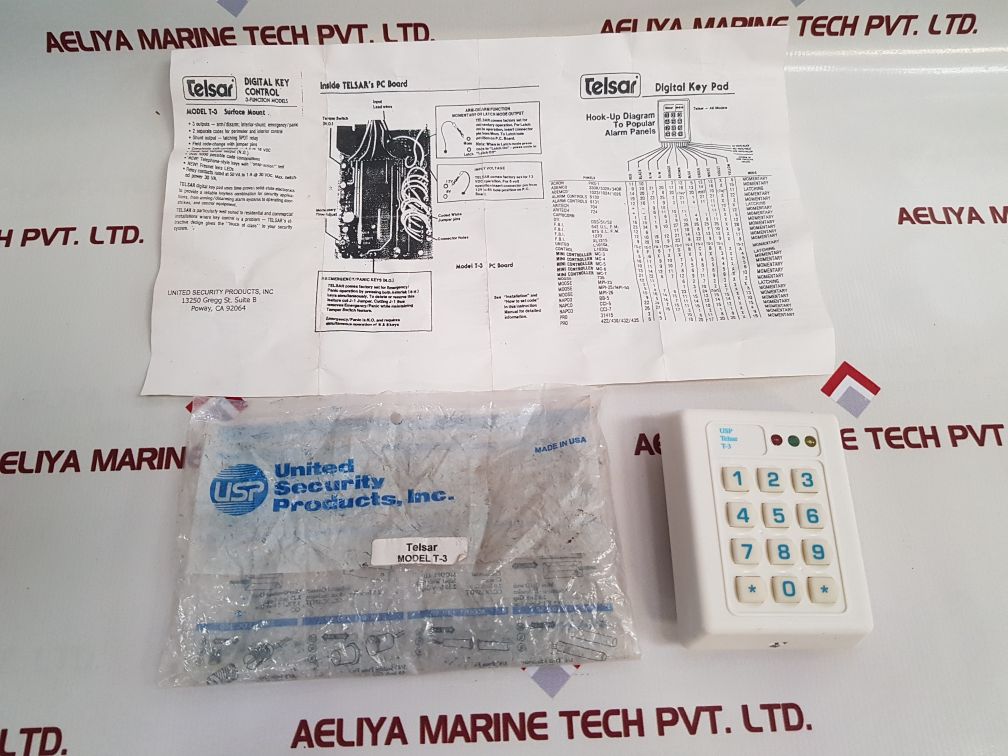 USP TELSAR T-3 DIGITAL KEY CONTROL