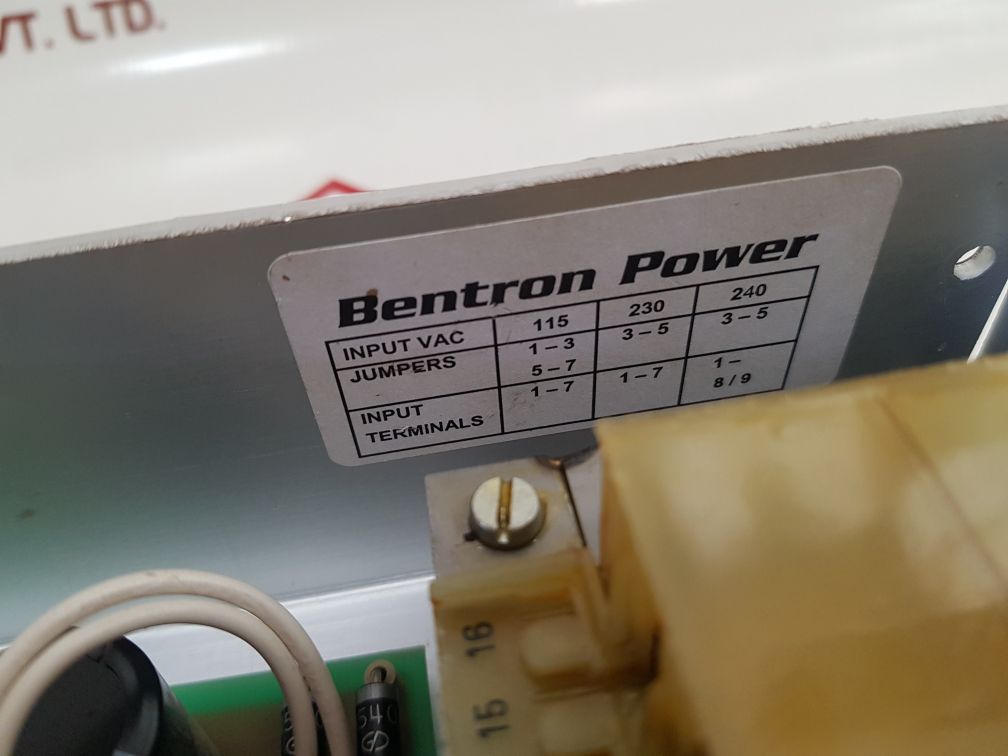 BENTRON POWER SUPPLY S24V/3.6A