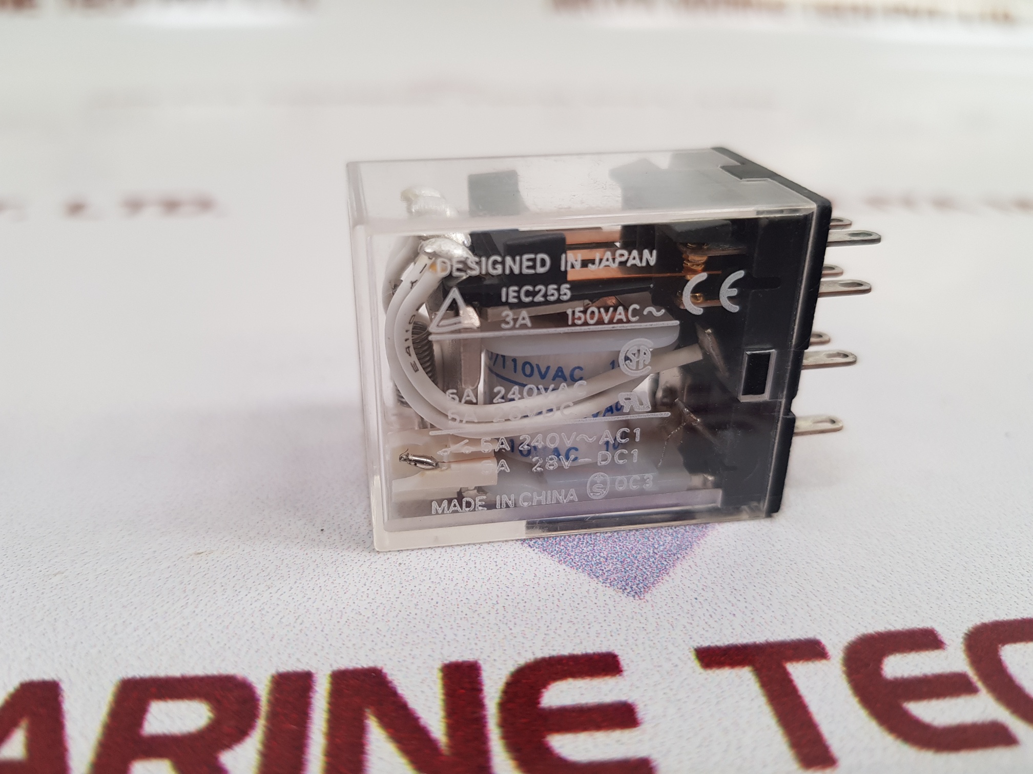 OMRON MY4N RELAY MY4N-14-PIN-LED