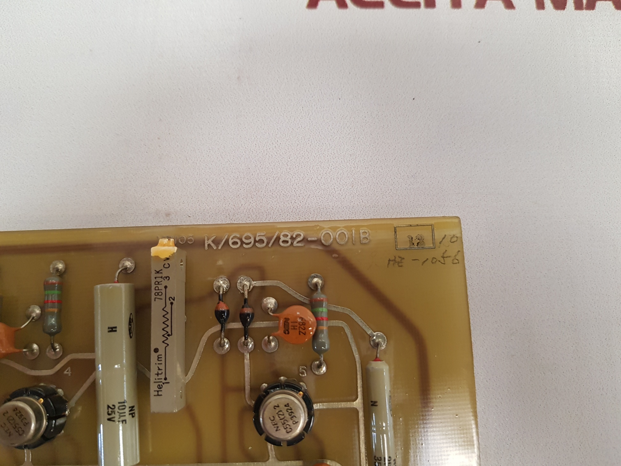 PCB CARD K/695/82-001B 13