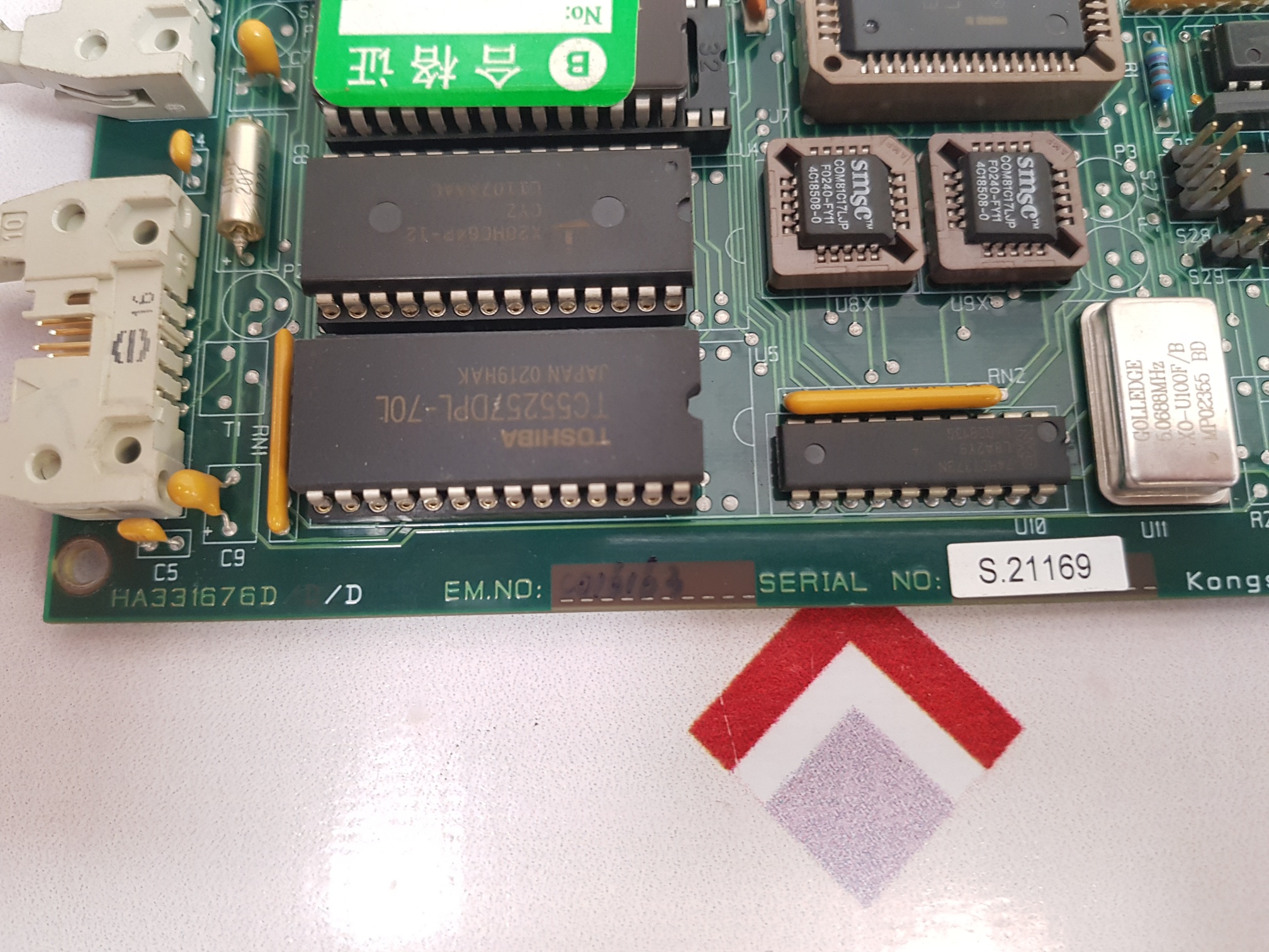 KONGSBERG NA-1E220.1 SINGLE BOARD CPU 188