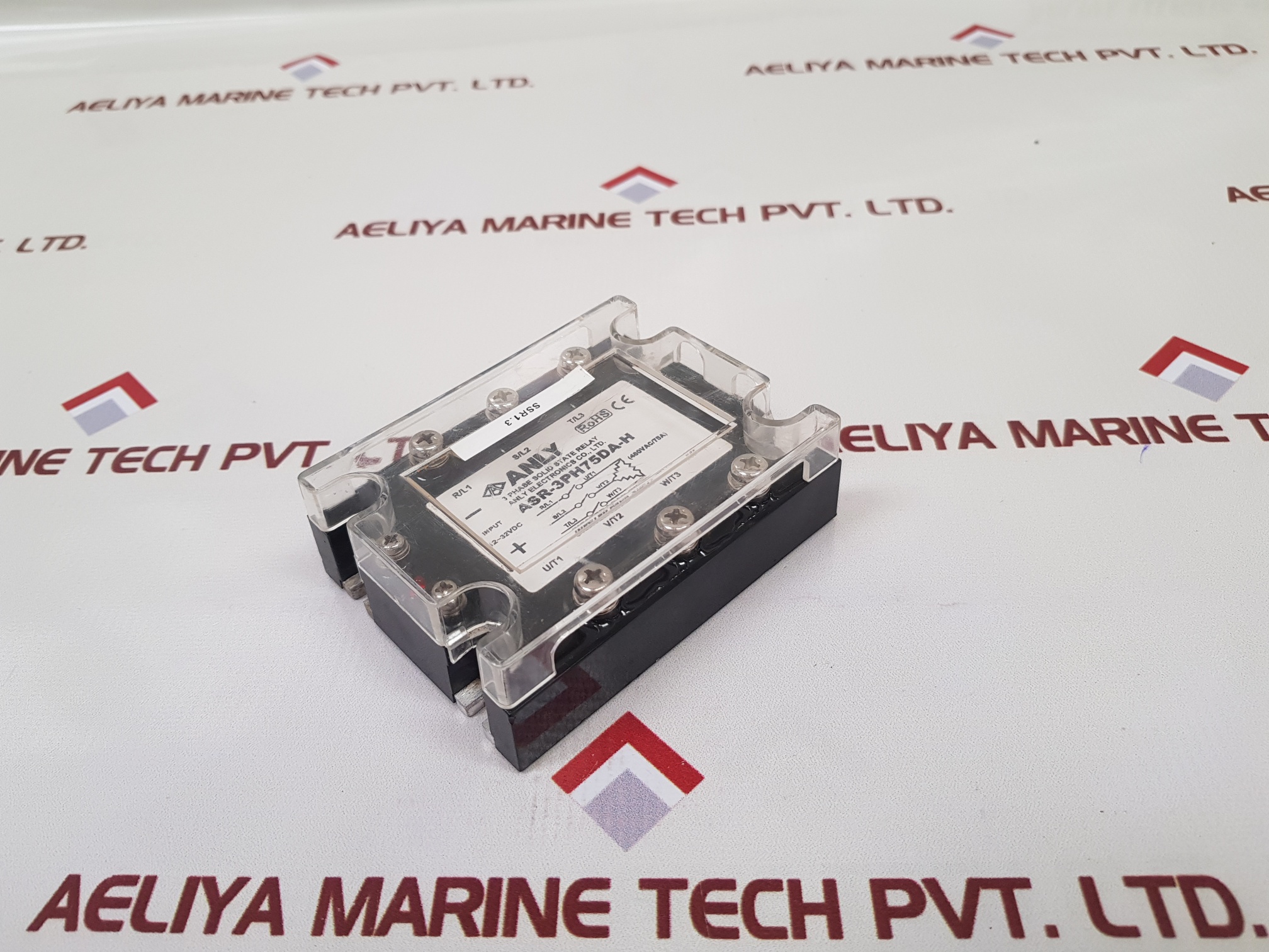ANLY 3 PHASE SOLID STATE RELAY ASR-3PH75DA-H