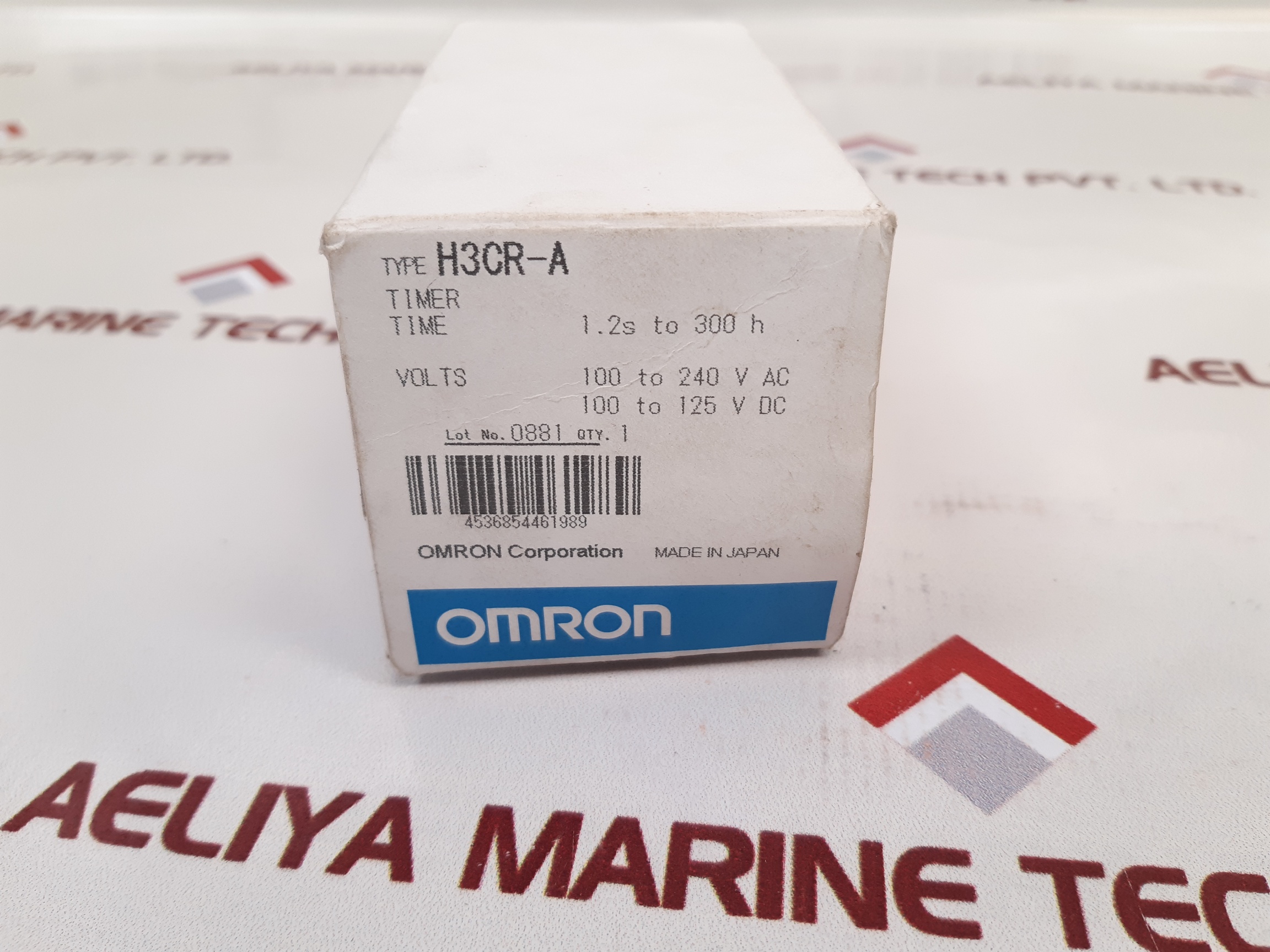 OMRON H3CR-A SOLID-STATE TIMER 1.2S TO 300 H