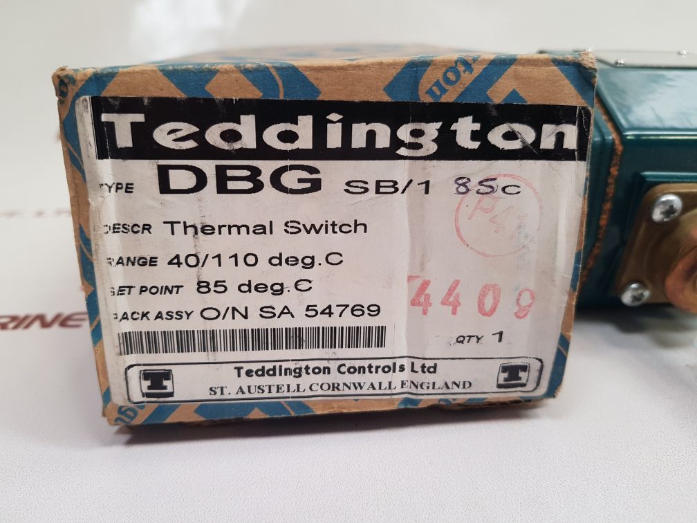 TEDDINGTON DBG/SB/1 THERMAL SWITCH