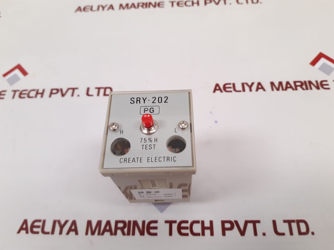 CREATE ELECTRIC SRY-202 SPEED RELAY