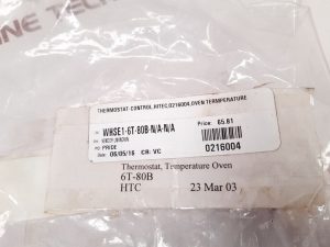 INVENSYS SR-2-12 THERMOSTAT