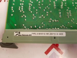 GPV ELBAU 213816110 PCB CARD