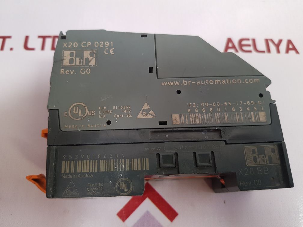 BR-AUTOMATION X20 CP 0291/X20 PS 9500 MS MODULE