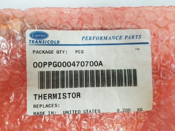 CARRIER TRANSICOLD 00PPG000470700A THERMISTOR FOR MICROPROCESSOR VECTOR