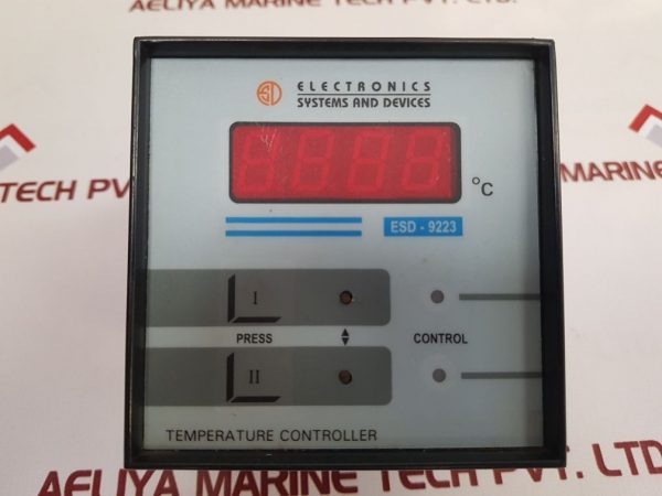 ELECTRONICS SYSTEMS AND DEVICES ESD-9223 TEMPERATURE CONTROLLER