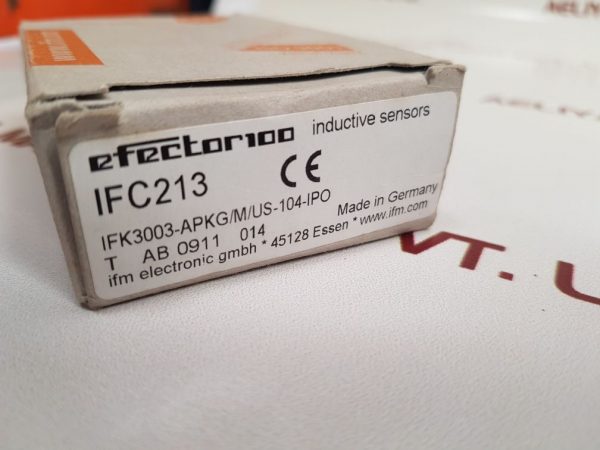 IFM ELECTRONIC IFC213 INDUCTIVE SENSORS