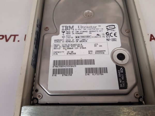 IBM ULTRASTAR DE100I-CSW/ IC35L018UWD210-0
