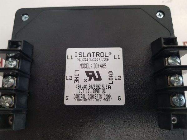 CONTROL CONCEPTS IC+405 ISLATROL LINE FILTER