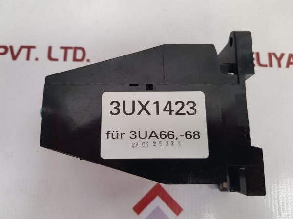 SIEMENS 3UX1423 TRIP RELAY