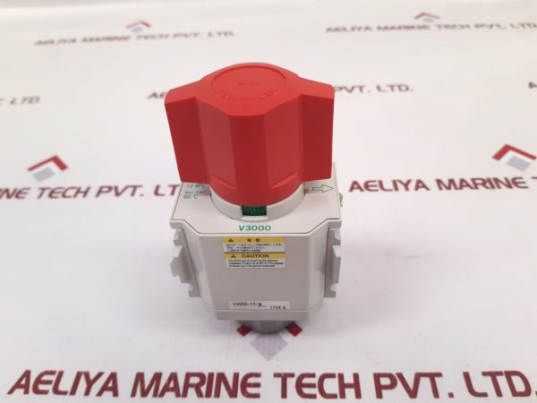 CKD V3000-15-W PNEUMATIC CIRCUIT SHUT-OFF AND EXHAUST VALVE