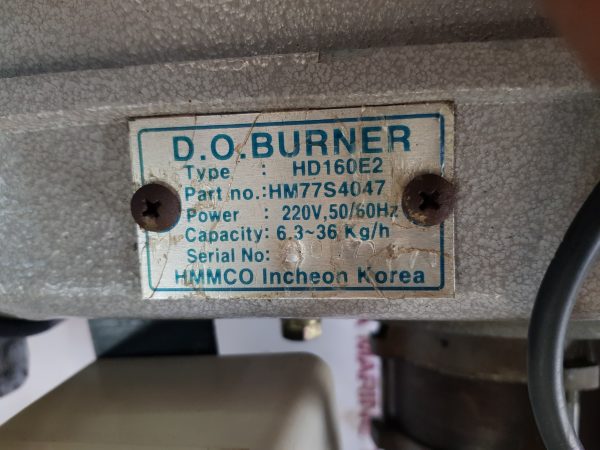 DANFOSS HM77S4047 D.O. BURNER HD160E2