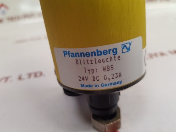 PFANNENBERG WBS BLITZLEUCHTE/FLASH LIGHT 811.02.000.023