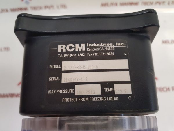 RCM 2 1/2-83-R-150-D