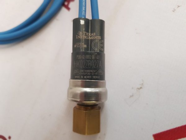 TEXAS INSTRUMENTS PS80-02-F0072 067-027 PRESSURE SWITCH