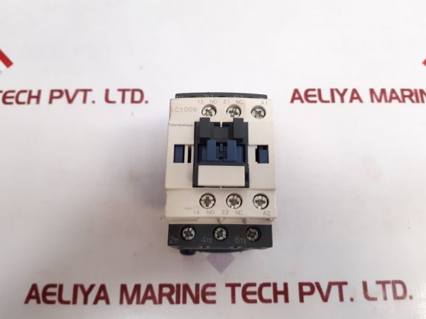 TELEMECANIQUE SCHNEIDER ELECTRIC LC1D09 CONTACTOR W4 1645534 0141 07