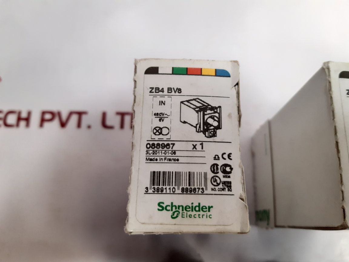 TELEMECANIQUE SCHNEIDER ELECTRIC ZB-V8 PILOT LIGHT